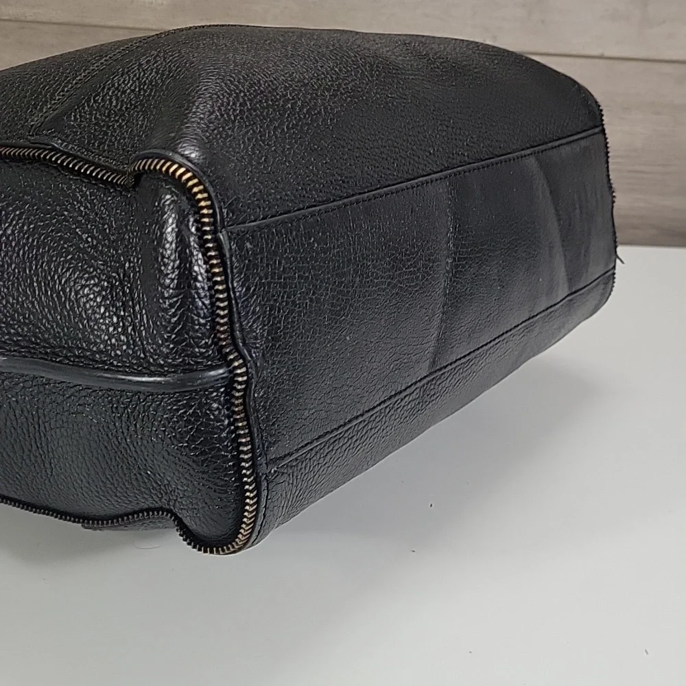 Botkier for Anthropologie Black Pebble Leather Tote Bag